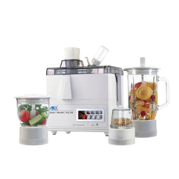 Anex Deluxe Juicer, Blender and Grinder Machine AG-179GL
